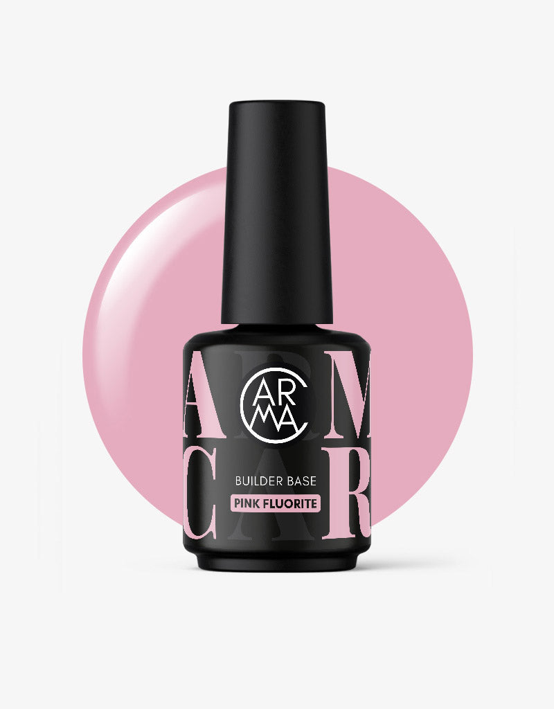 Sterke Roze Biab Nagels