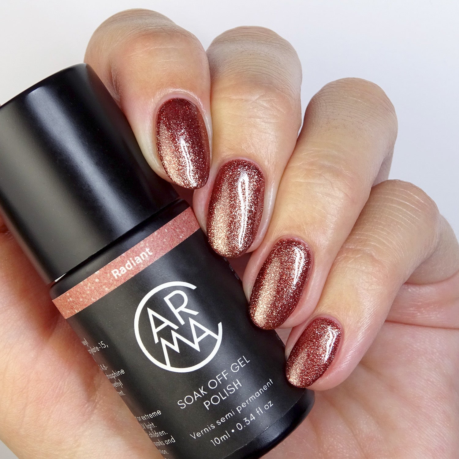 #041 Radiant Gelpolish, Copper Color