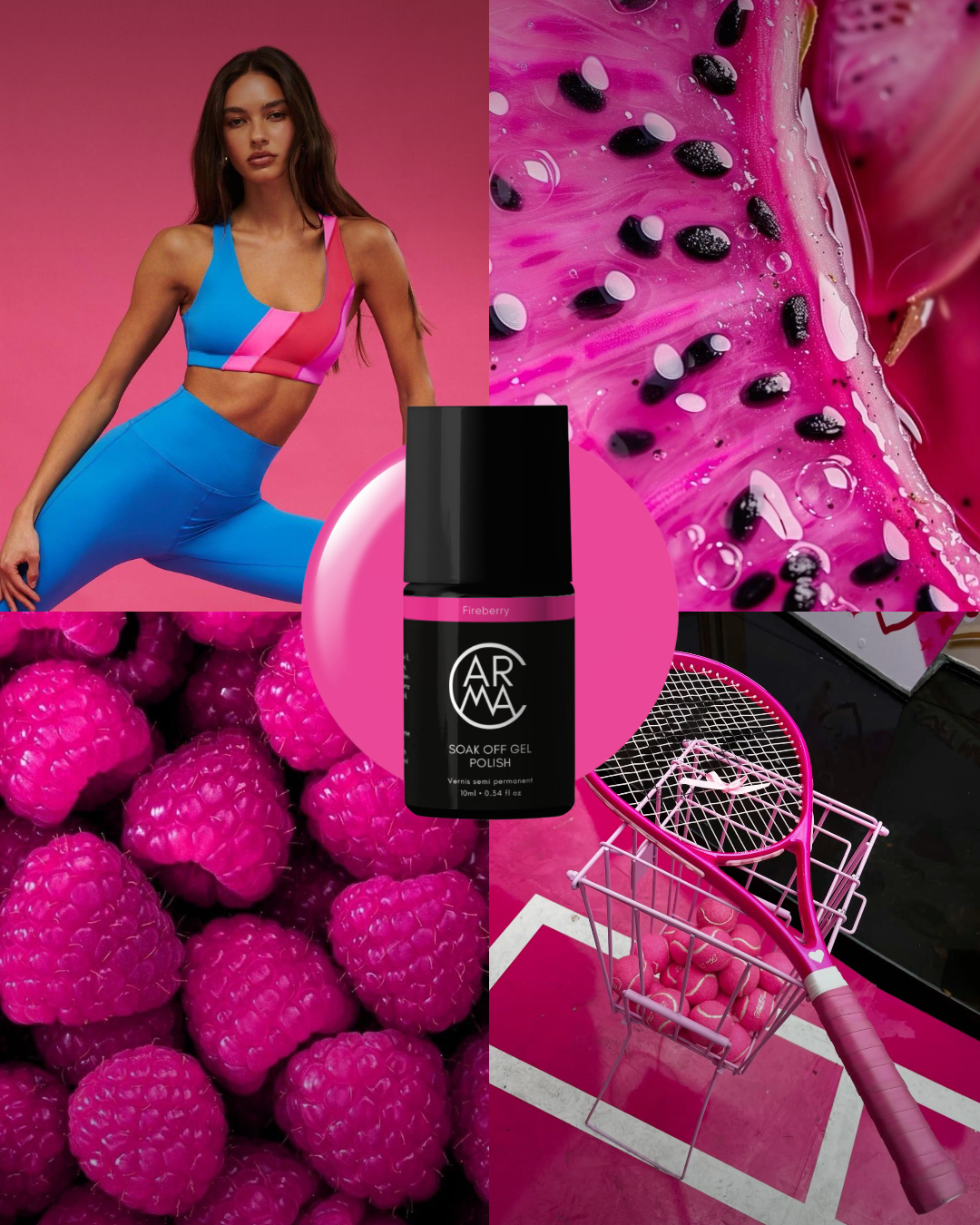 Fireberry Gelpolish by CARMA Cosmetics