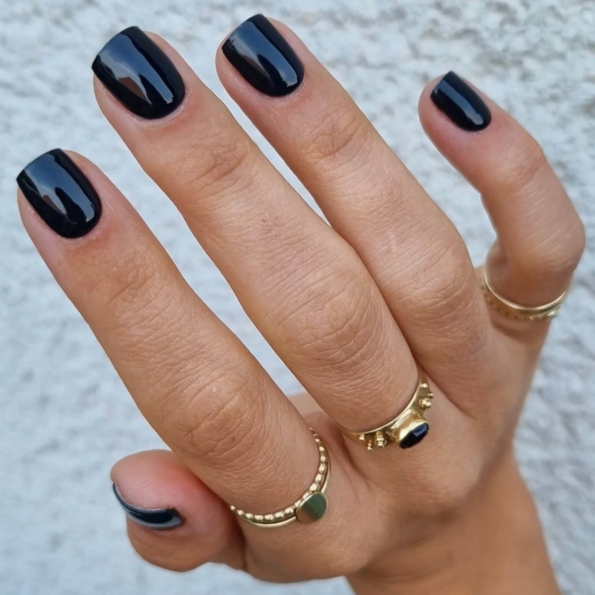 Carma Cosmetic Sticky Nails Zwarte Nail Wraps