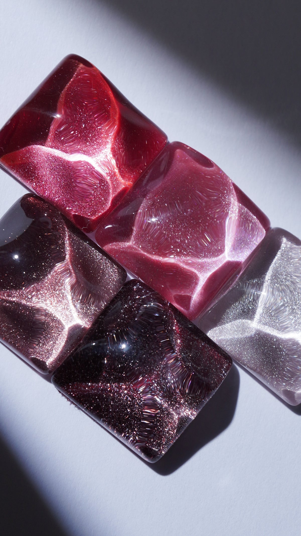 Cat Eye Gellak Rood, Roze en bruin tinten