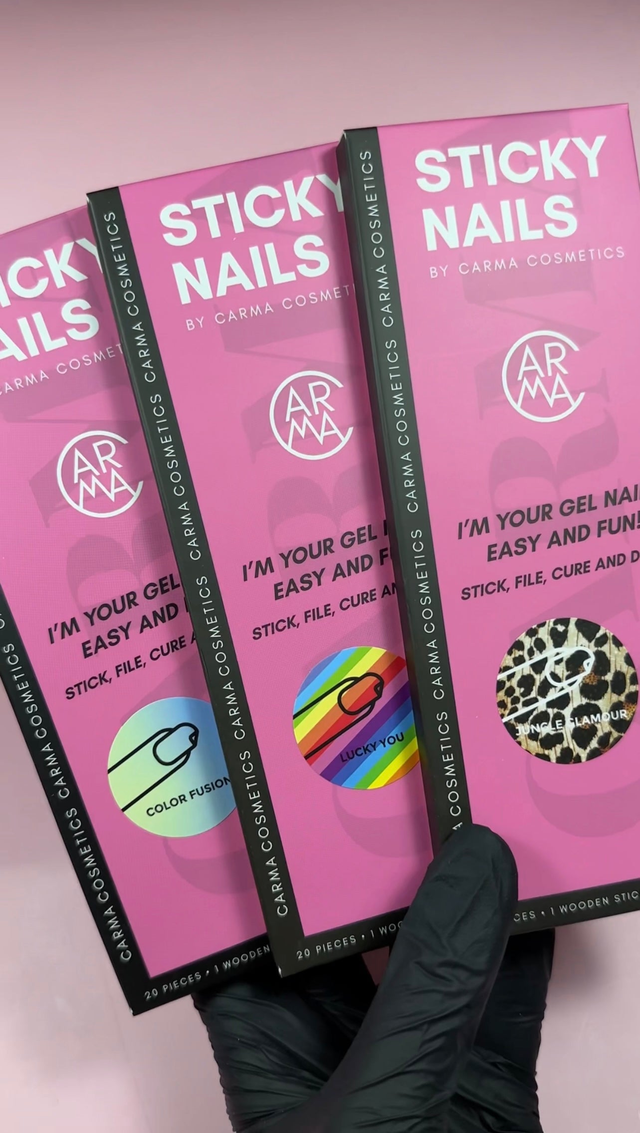 Carma Cosmetics Gellak Stickers