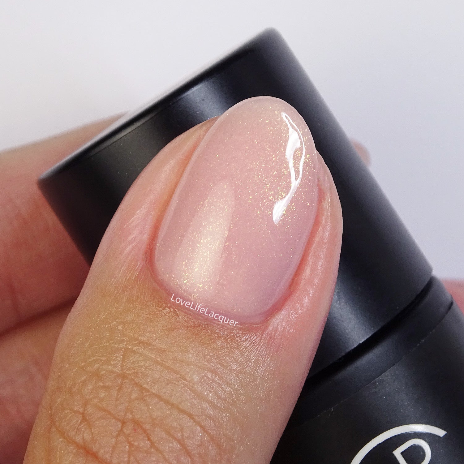 Rubber Base Peach Glow