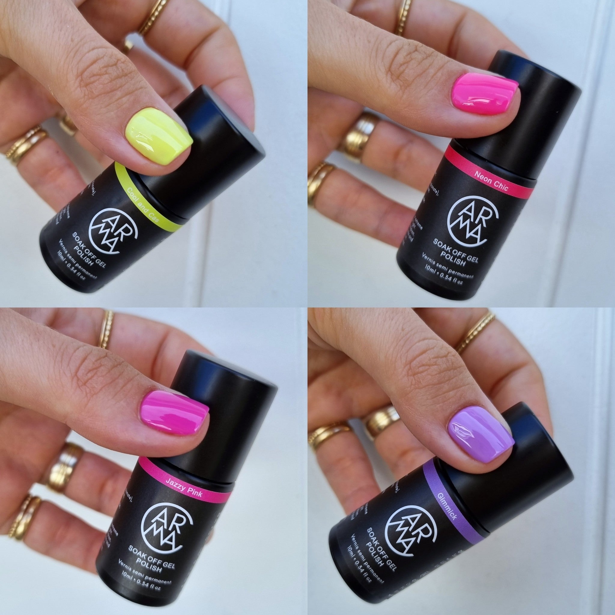 STREET BEAT Gelpolish Collectie - 5 stuks