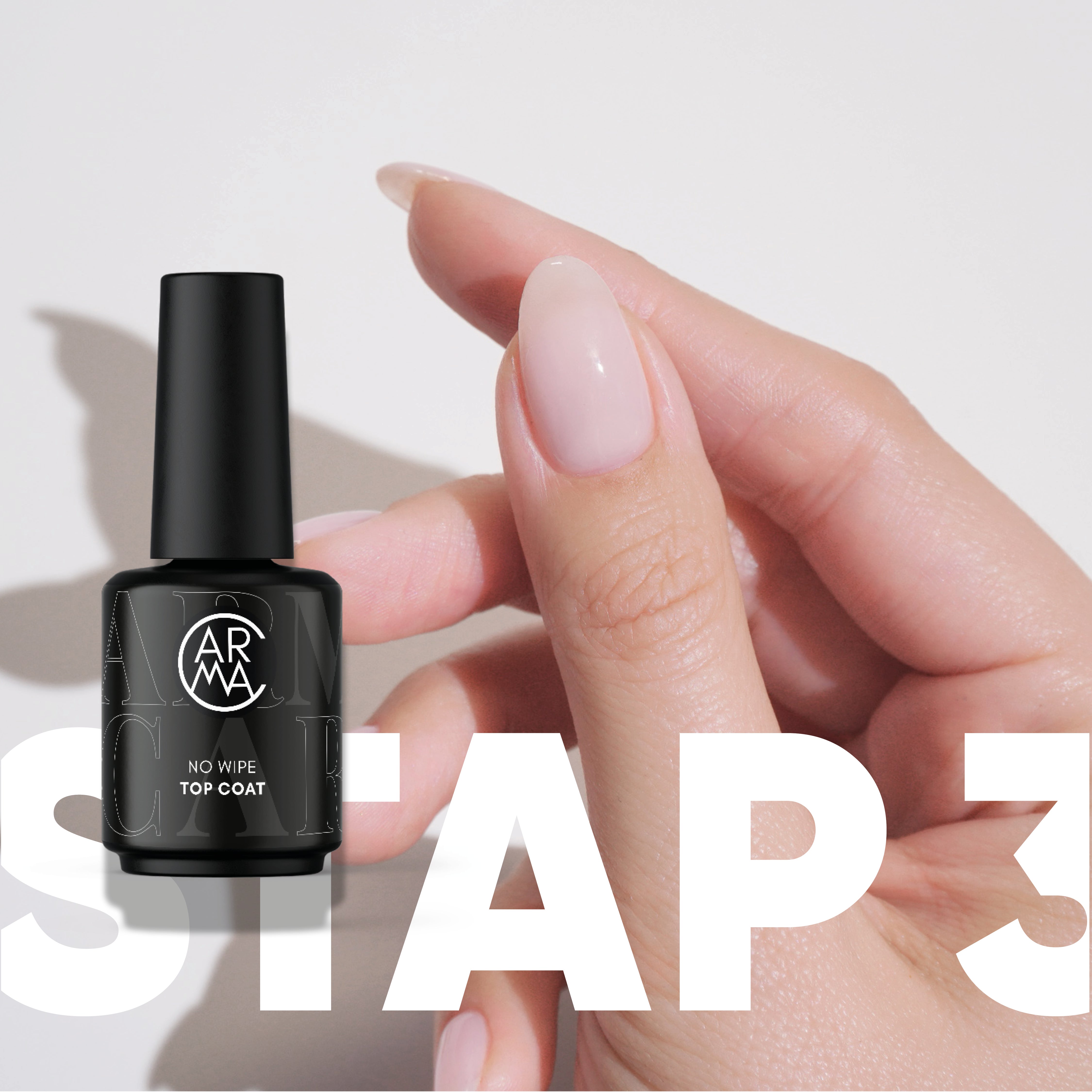 STAP 3 AFWERKEN MET TOPCOAT