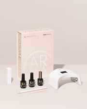 CARMA Luxe Kit Moonstone BIAB Starter Kit met HALO LED lamp en latte nude essentials