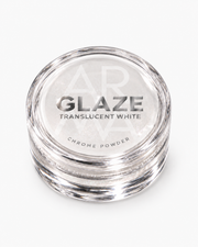 GLAZE Semi Transparante Witte Chrome Poeder 0,5g