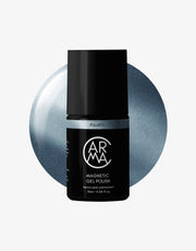 CARMA Blauwe cat eye gellak