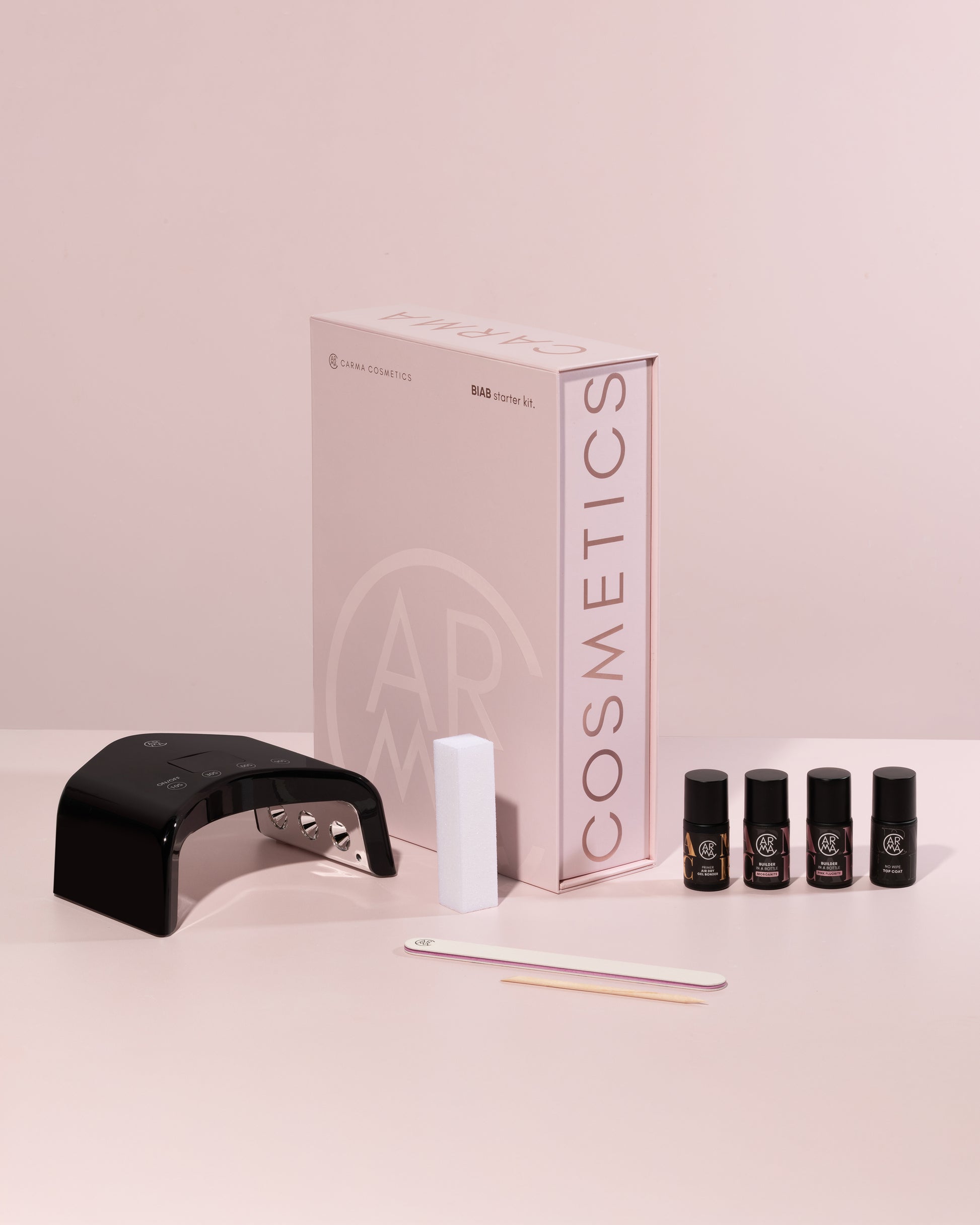 Rosy Minerals Mini Collection BIAB Starter Kit van Carma Cosmetics