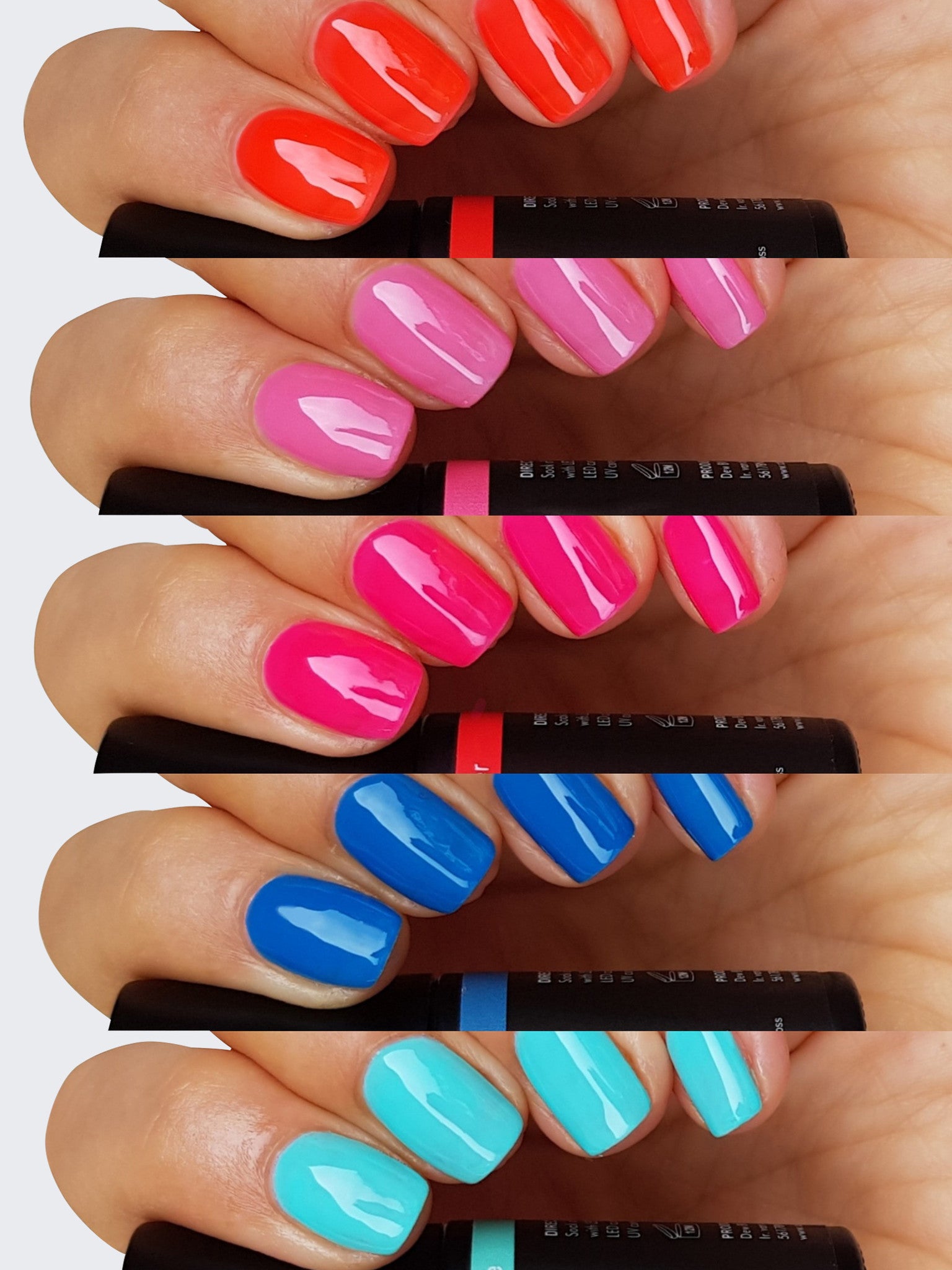 Summer Cruise Gelpolish 5pcs Set  (BACK IN SUMMER)