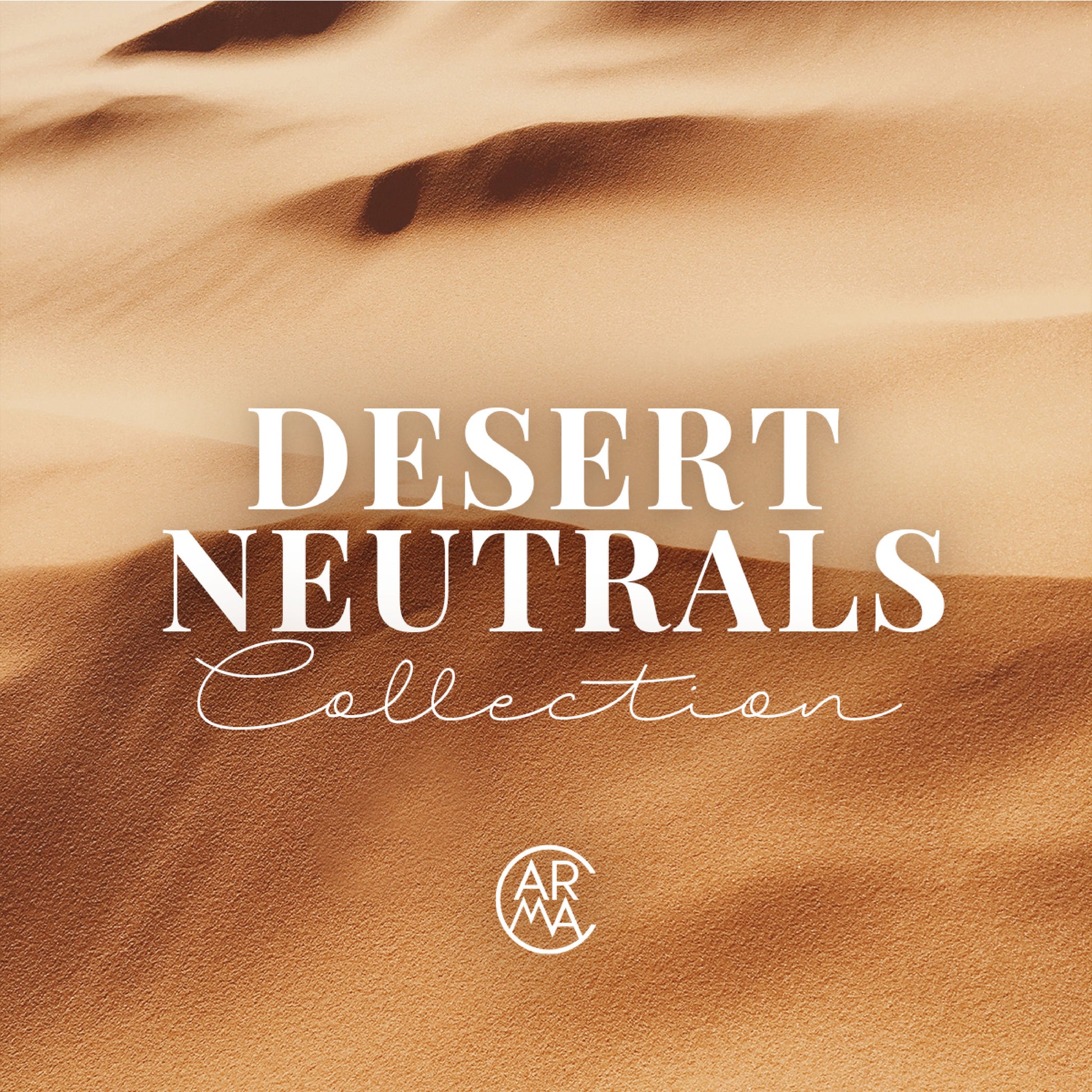 Desert Neutrals Rubber Base Collection 8pcs Set